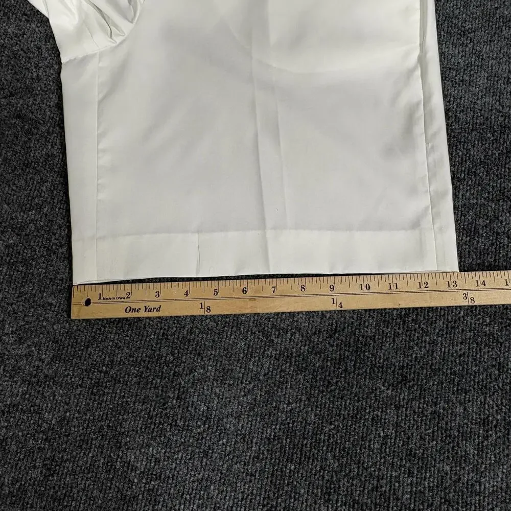 Lauren Ralph Lauren Shorts Womens 14 White Bermuda Golf Microfiber Activewear